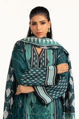 3PC Khaddar Printed Suit IUSTKSD-1371
