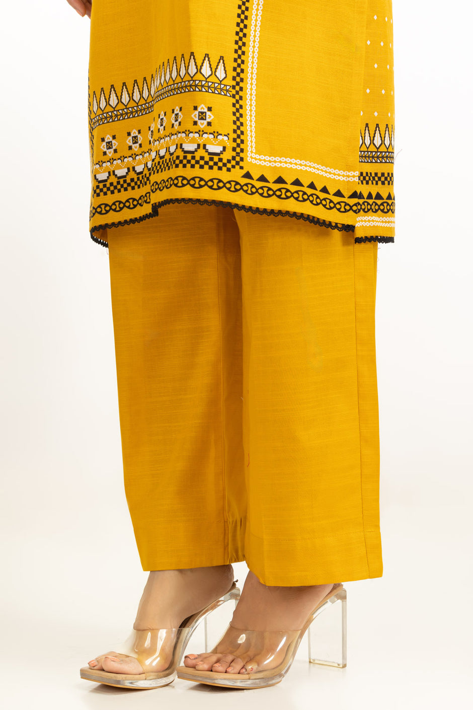 3PC Khaddar Printed Suit