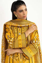 3PC Khaddar Printed Suit IUSTKSD-1375