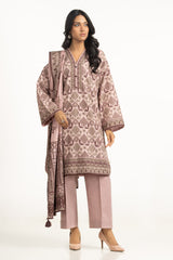 3PC Khaddar Printed Suit IUSTKSD-1378