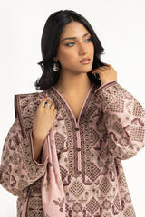 3PC Khaddar Printed Suit IUSTKSD-1378