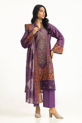 3PC Khaddar Printed Suit IUSTKSD-1380