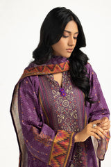 3PC Khaddar Printed Suit IUSTKSD-1380