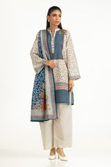 3PC Khaddar Printed Suit IUSTKSD-1381
