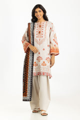 3PC Khaddar Printed Suit IUSTKSD-1388