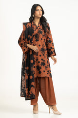 3PC Khaddar Printed Suit IUSTKSD-1404