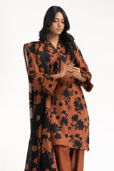 3PC Khaddar Printed Suit IUSTKSD-1404
