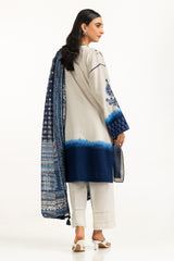 3PC Khaddar Printed Suit with Embroidered IUSTKSD-1257