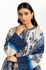 3PC Khaddar Printed Suit with Embroidered IUSTKSD-1257