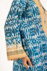 3PC Lacquer Printed Lawn Suit IUSTKSD-2001