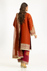 3PC Lawn Embroidered Suit IUSTKSD-1091
