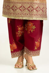 3PC Lawn Embroidered Suit IUSTKSD-1091