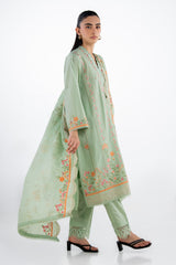 3PC Lawn Embroidered Suit IUSTKSD-2040