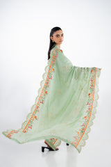 3PC Lawn Embroidered Suit IUSTKSD-2040