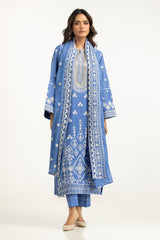 3PC Lawn Embroidered Suit IUSTKSD-2053