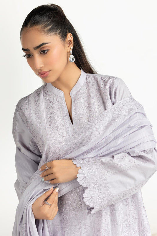 3PC Lawn Embroidered Suit IUSTKSD-2075