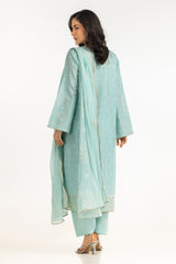 3PC Lawn Embroidered Suit IUSTKSD-2082