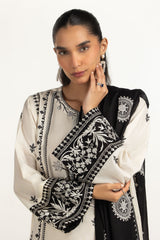 3PC Lawn Embroidered Suit IUSTKSD-2210