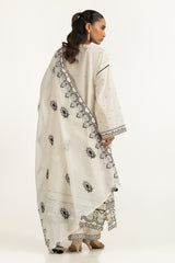 3PC Lawn Embroidered Suit IUSTKSD-2224