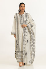 3PC Lawn Embroidered Suit IUSTKSD-2224
