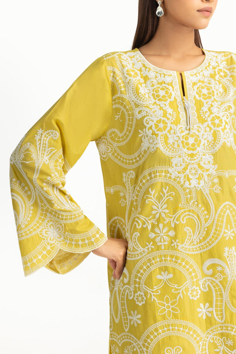 3PC Lawn Embroidered Suit