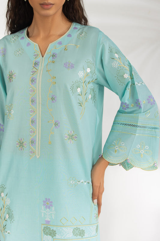 3PC Lawn Embroidered Suit IUSTKSD-2266