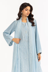 3PC Lawn Embroidered Suit IUSTKSD-2308