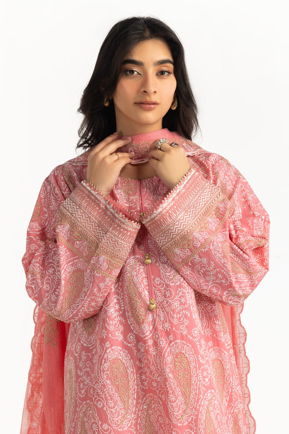 3PC Lawn Embroidered Suit