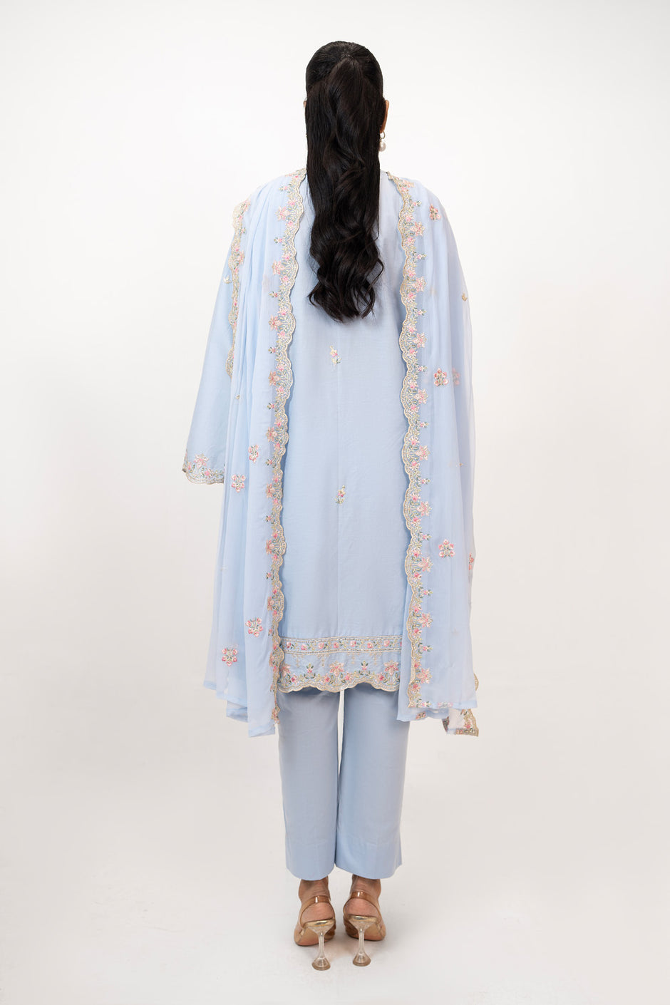 3PC Lawn Embroidered Suit