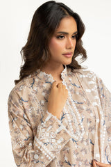 3PC Lawn Lacquer Printed Suit IUSTKSD-2011