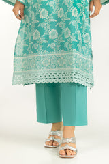 3PC Lawn Lacquer Printed Suit IUSTKSD-2050