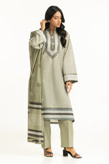3PC Lawn Printed Suit IUSTKSD-2012