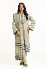 3PC Lawn Printed Suit IUSTKSD-2012