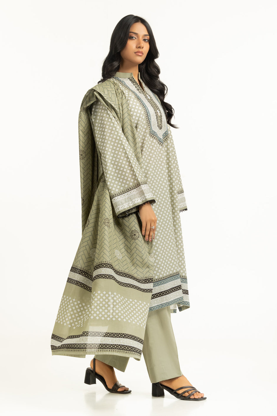 3PC Lawn Printed Suit