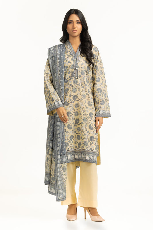3PC Lawn Printed Suit IUSTKSD-2017