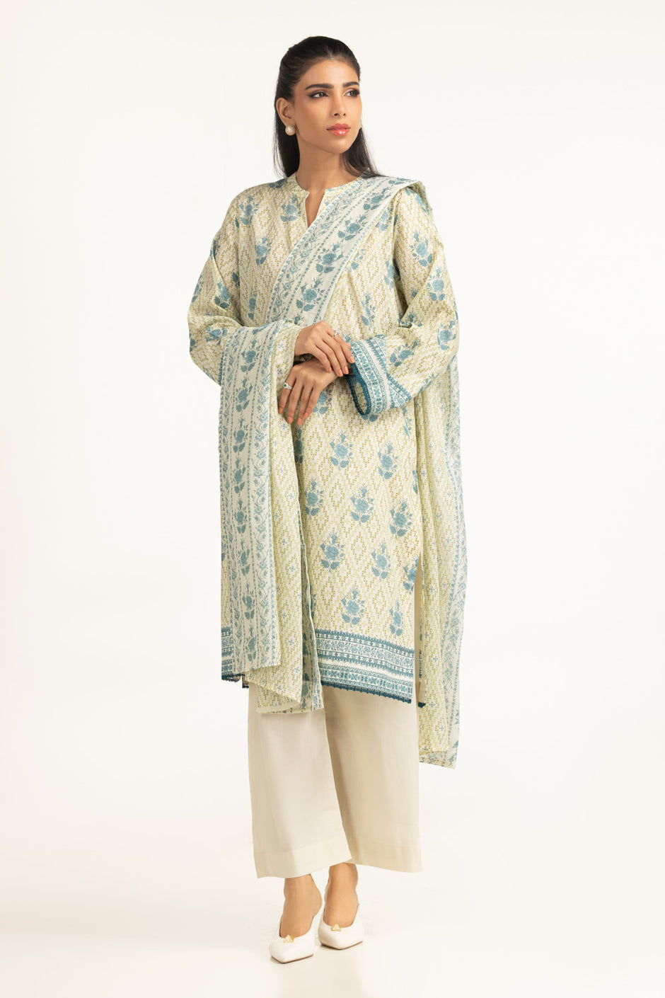 3PC Lawn Printed Suit