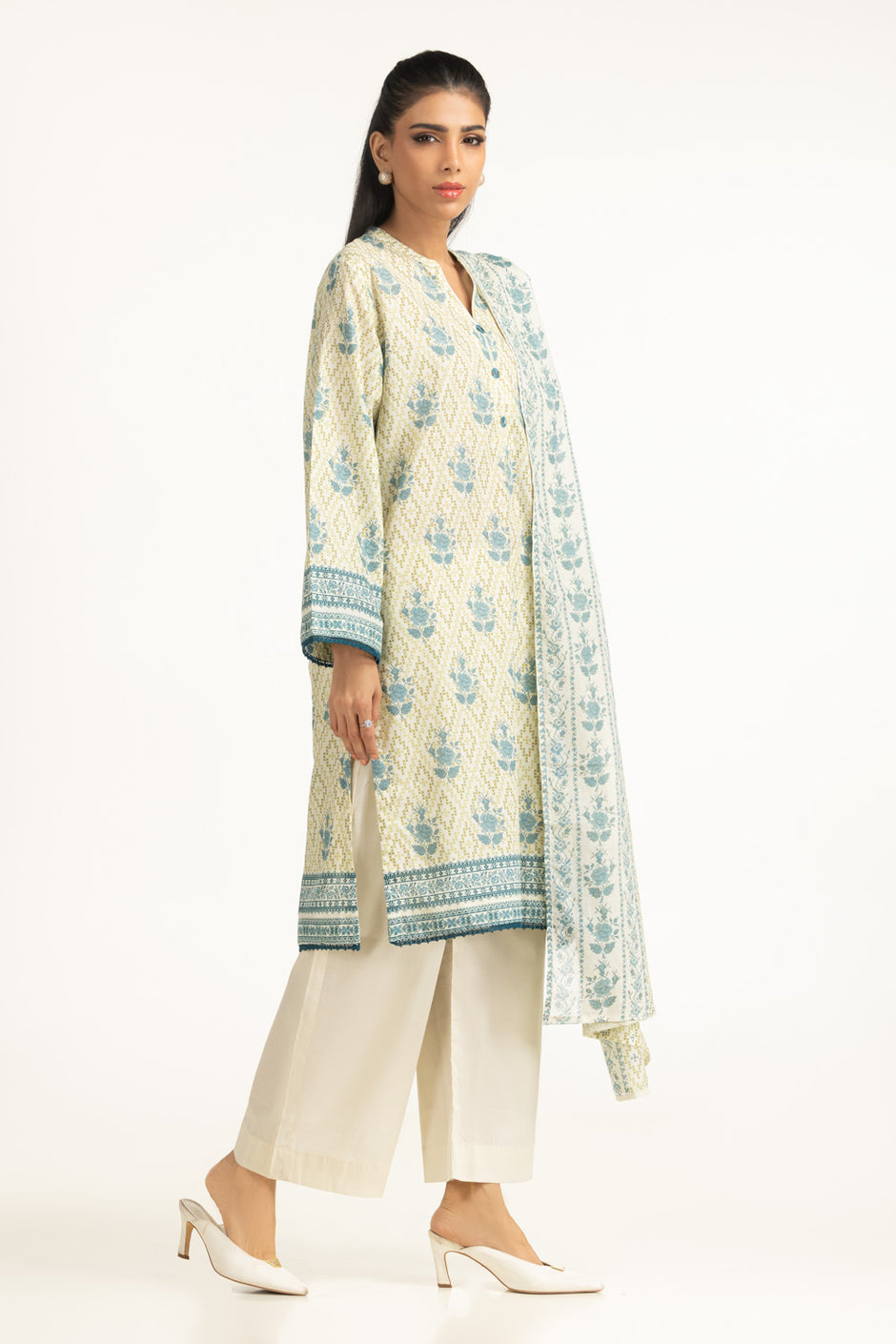 3PC Lawn Printed Suit
