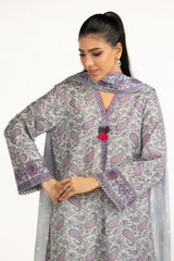 3PC Lawn Printed Suit IUSTKSD-2022