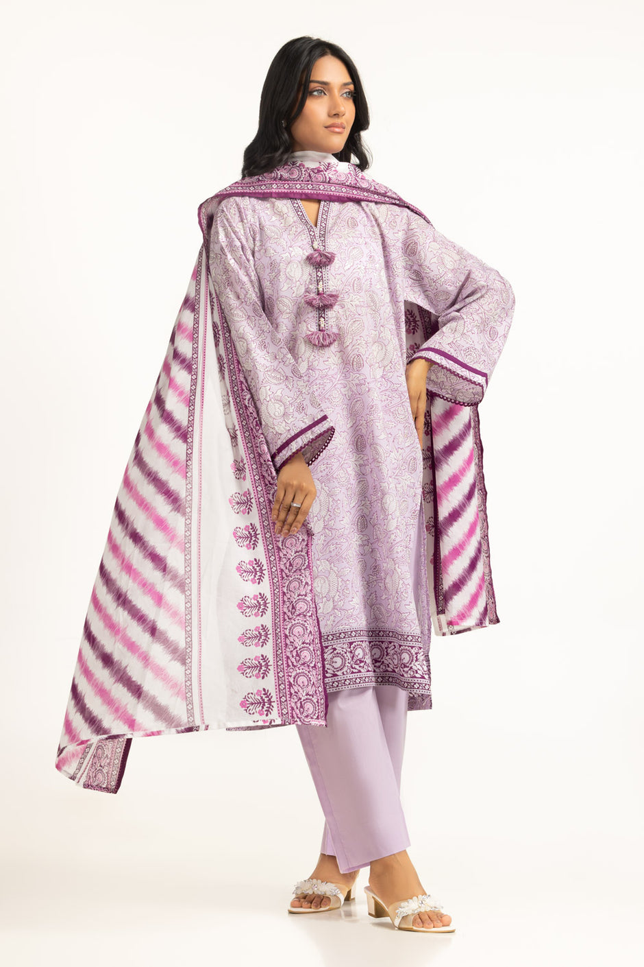 3PC Lawn Printed Suit