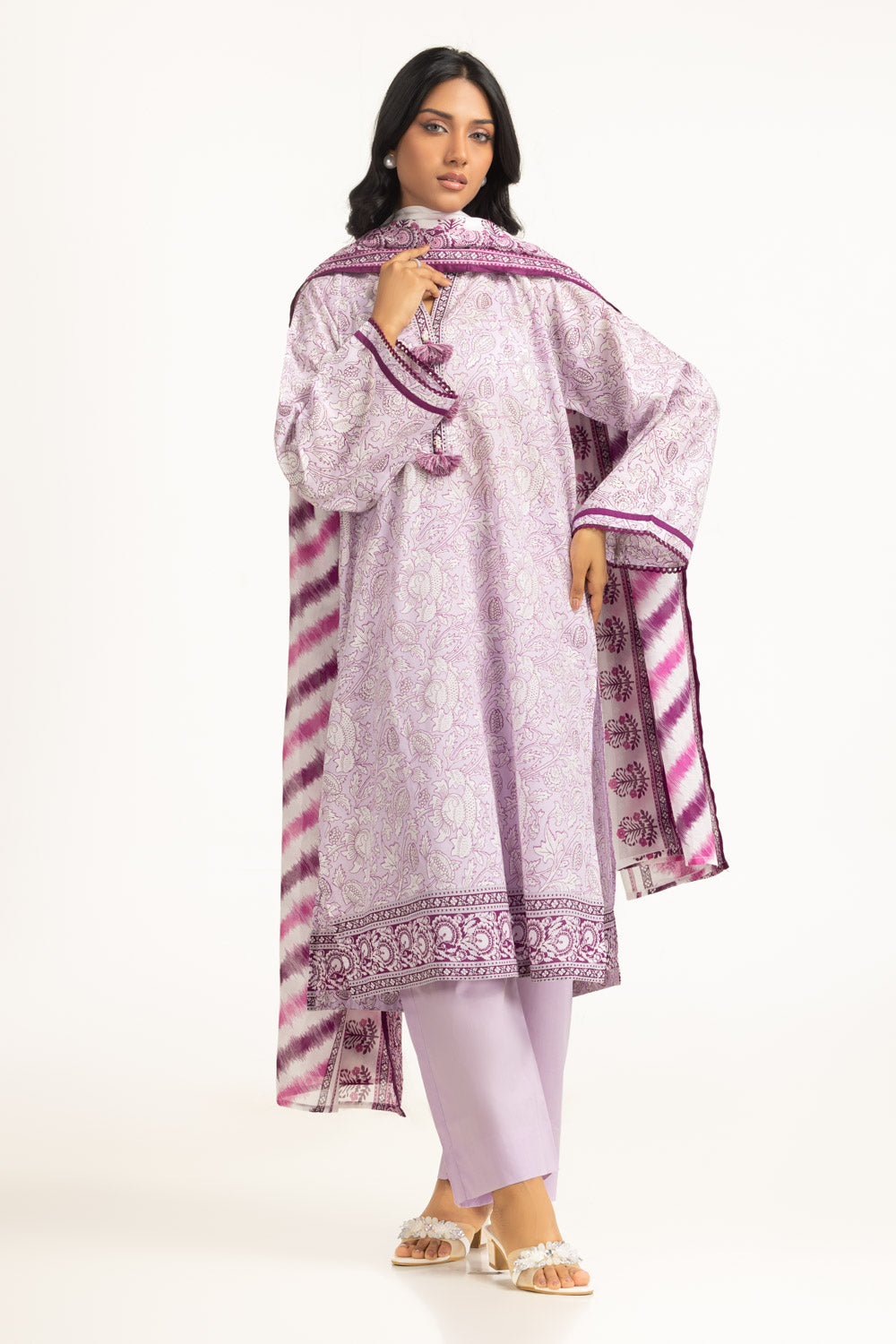 3PC Lawn Printed Suit