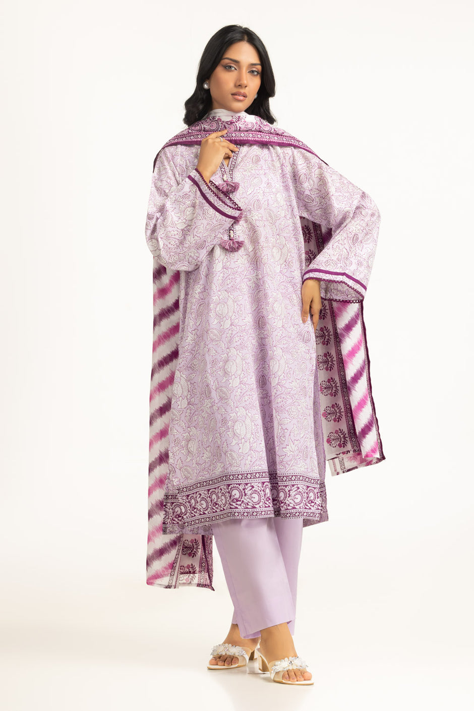 3PC Lawn Printed Suit