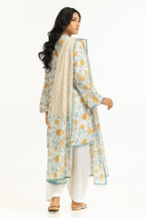 3PC Lawn Printed Suit IUSTKSD-2025
