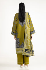 3PC Lawn Printed Suit IUSTKSD-2039