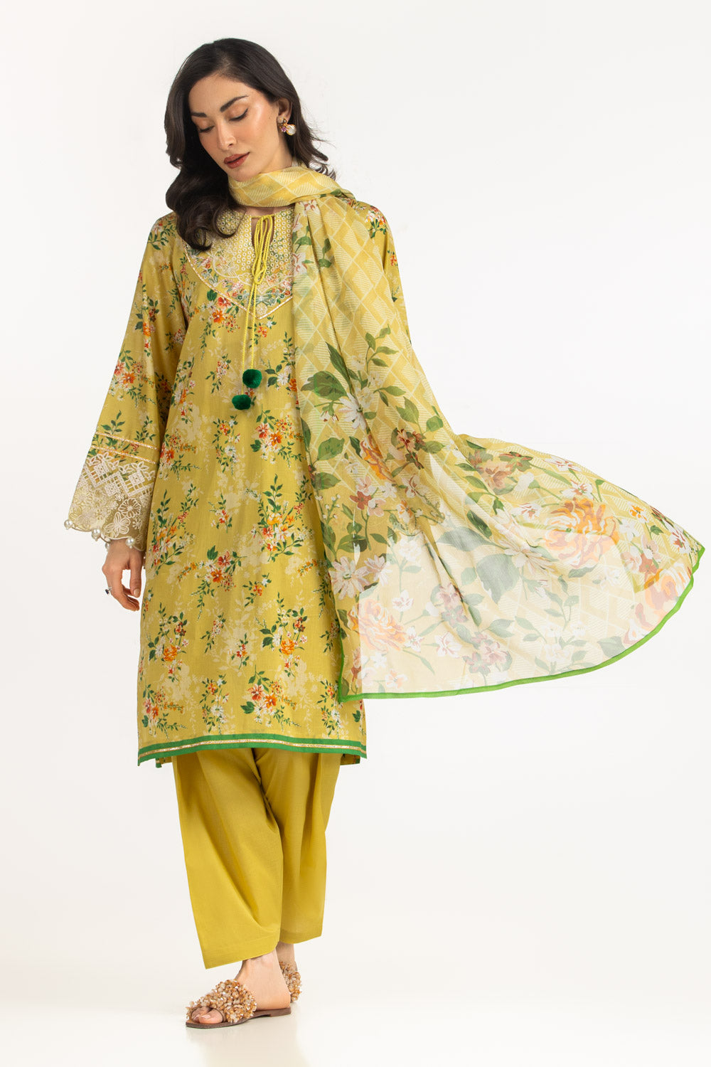 3PC Lawn Printed Suit