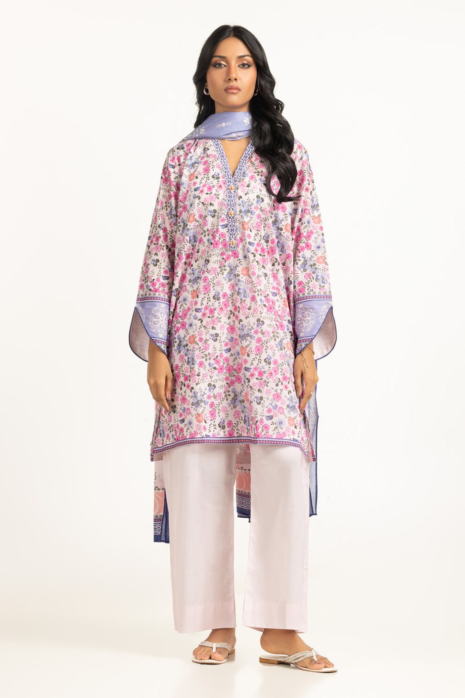 3PC Lawn Printed Suit IUSTKSD-2089