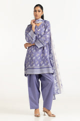 3PC Lawn Printed Suit IUSTKSD-2101
