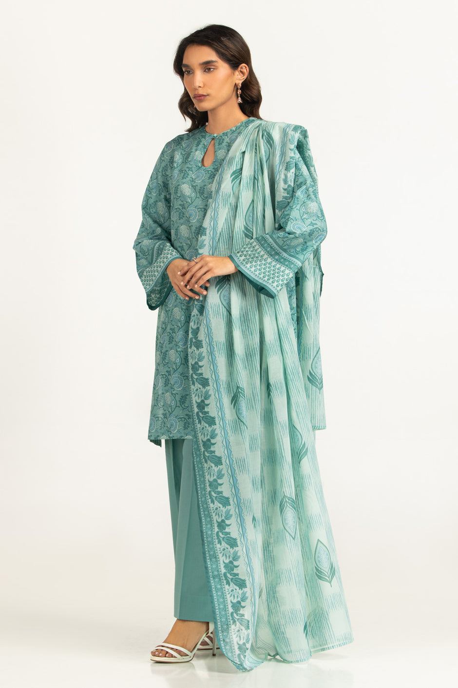 3PC Lawn Printed Suit