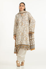 3PC Lawn Printed Suit IUSTKSD-2107