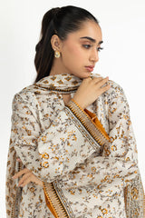 3PC Lawn Printed Suit IUSTKSD-2107