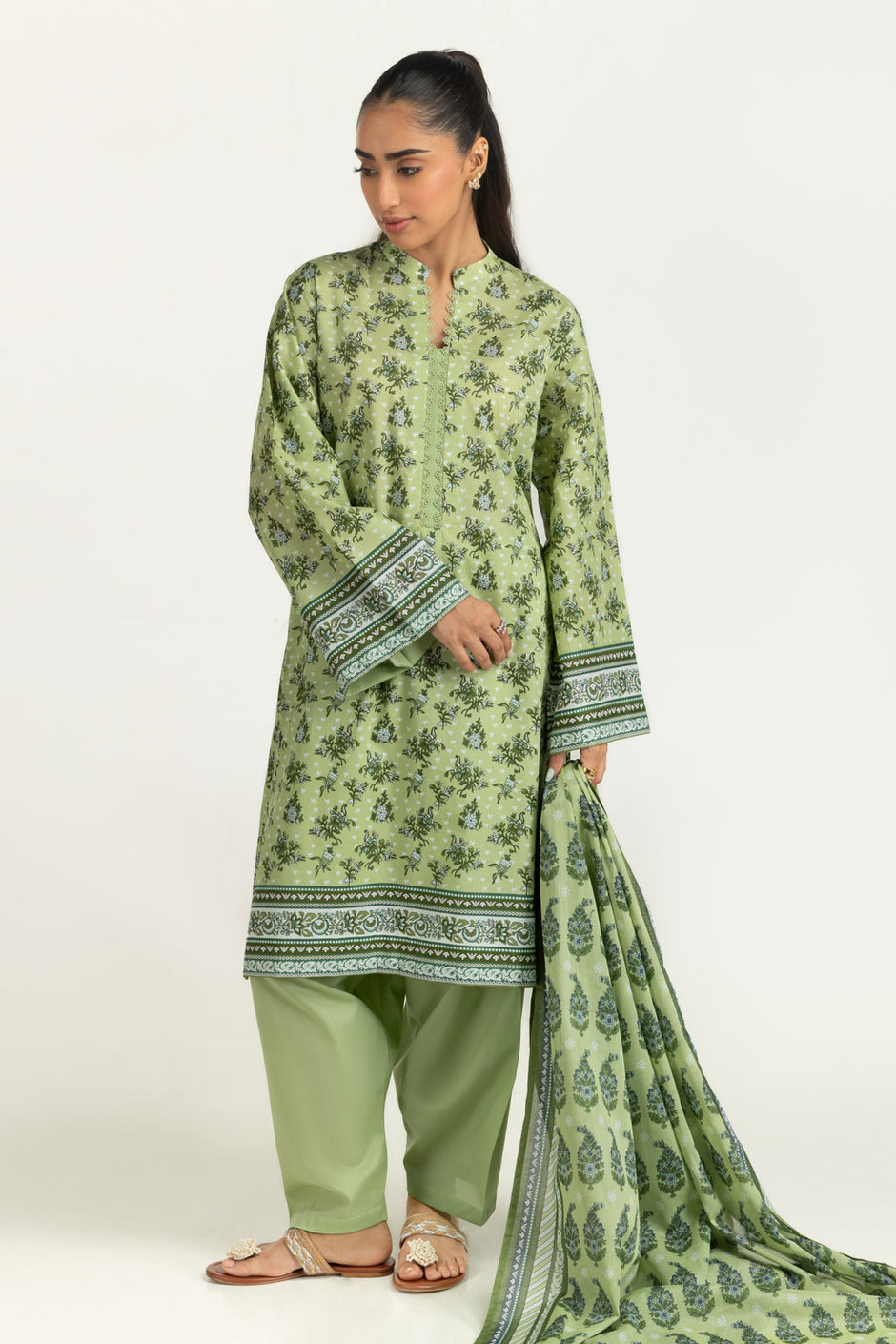 3PC Lawn Printed Suit